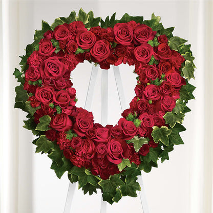 Wholehearted Standing Spray –  Neilsen Florist, Seattle WA