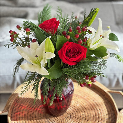 Evergreen Delight Bouquet –  Neilsen Florist, Seattle WA