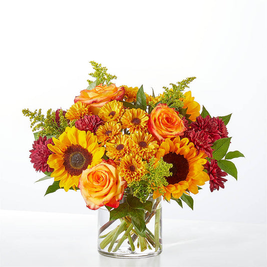 Flannel Scarf Bouquet –  Neilsen Florist, Seattle WA