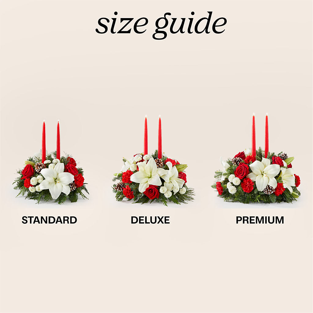 Seasonal Festivities Centerpiece –  Neilsen Florist, Seattle WA