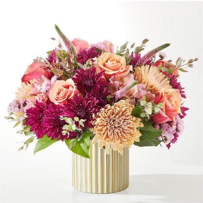 Berry Cobbler Bouquet with Ivory Vase –  Neilsen Florist, Seattle WA