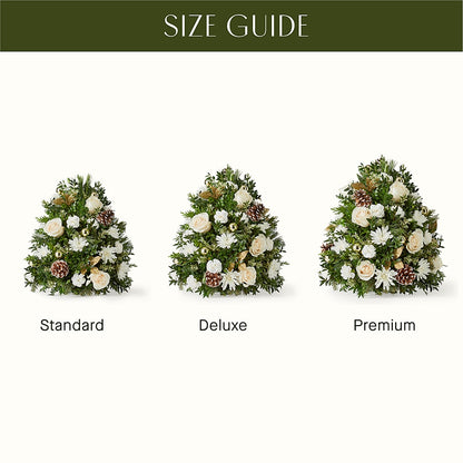 Snowed In Tree –  Neilsen Florist, Seattle WA