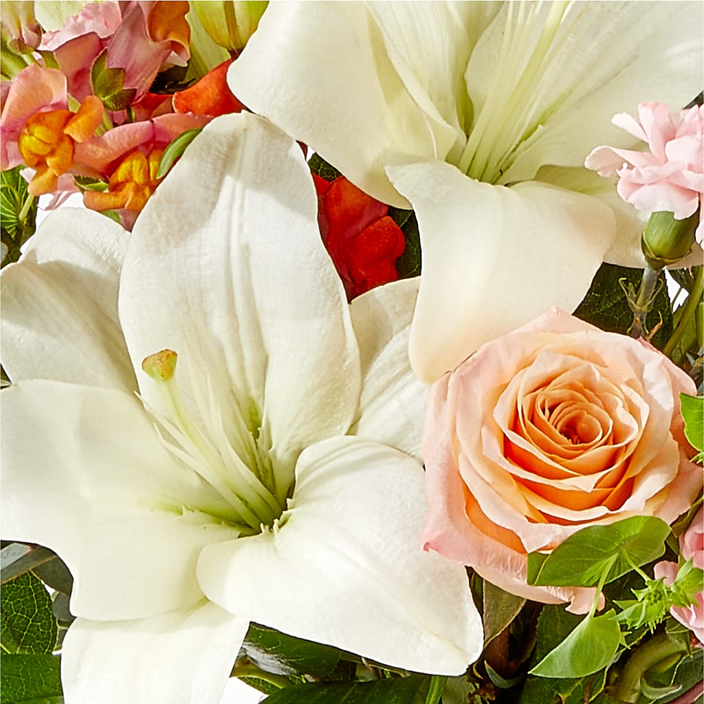Grapefruit Splash Bouquet –  Neilsen Florist, Seattle WA