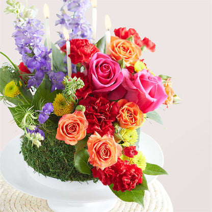 Best Year Yet Floral Cake –  Neilsen Florist, Seattle WA