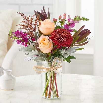 Moody Hues Bouquet –  Neilsen Florist, Seattle WA