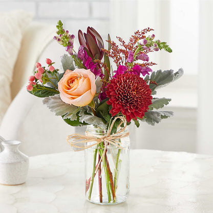 Moody Hues Bouquet –  Neilsen Florist, Seattle WA