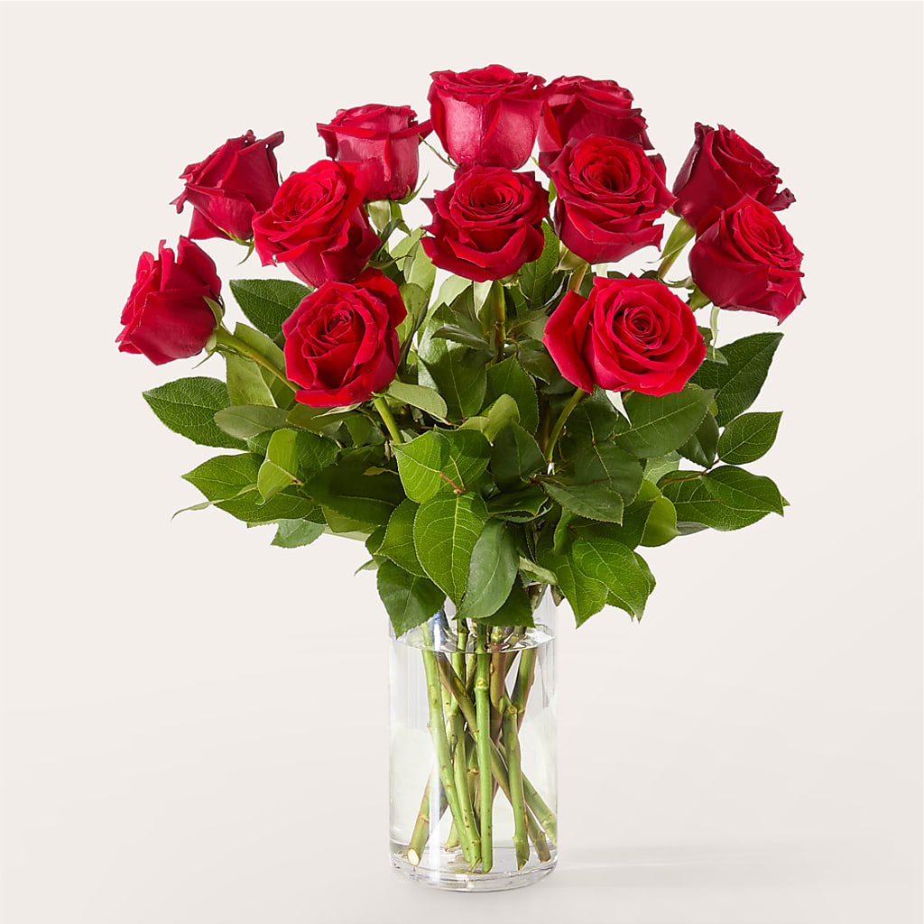 The One Red Rose Bouquet –  Neilsen Florist, Seattle WA